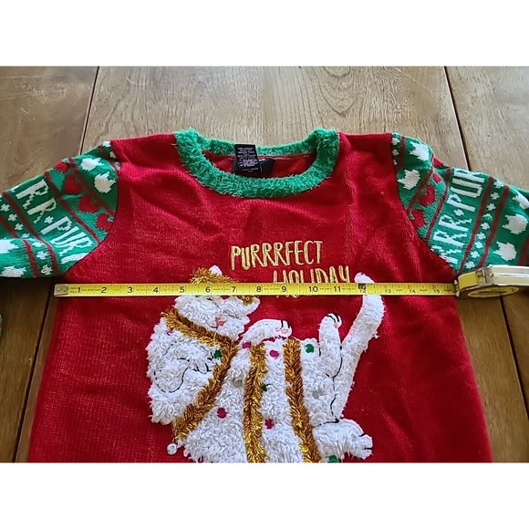 It's Our Time Christmas Cat Sweater - Picture 9 of 10